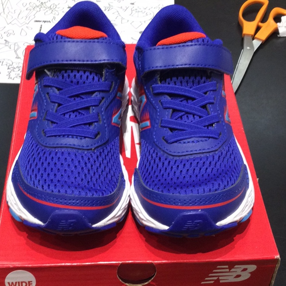 New Balance 680v6 Bungee Blue/Red